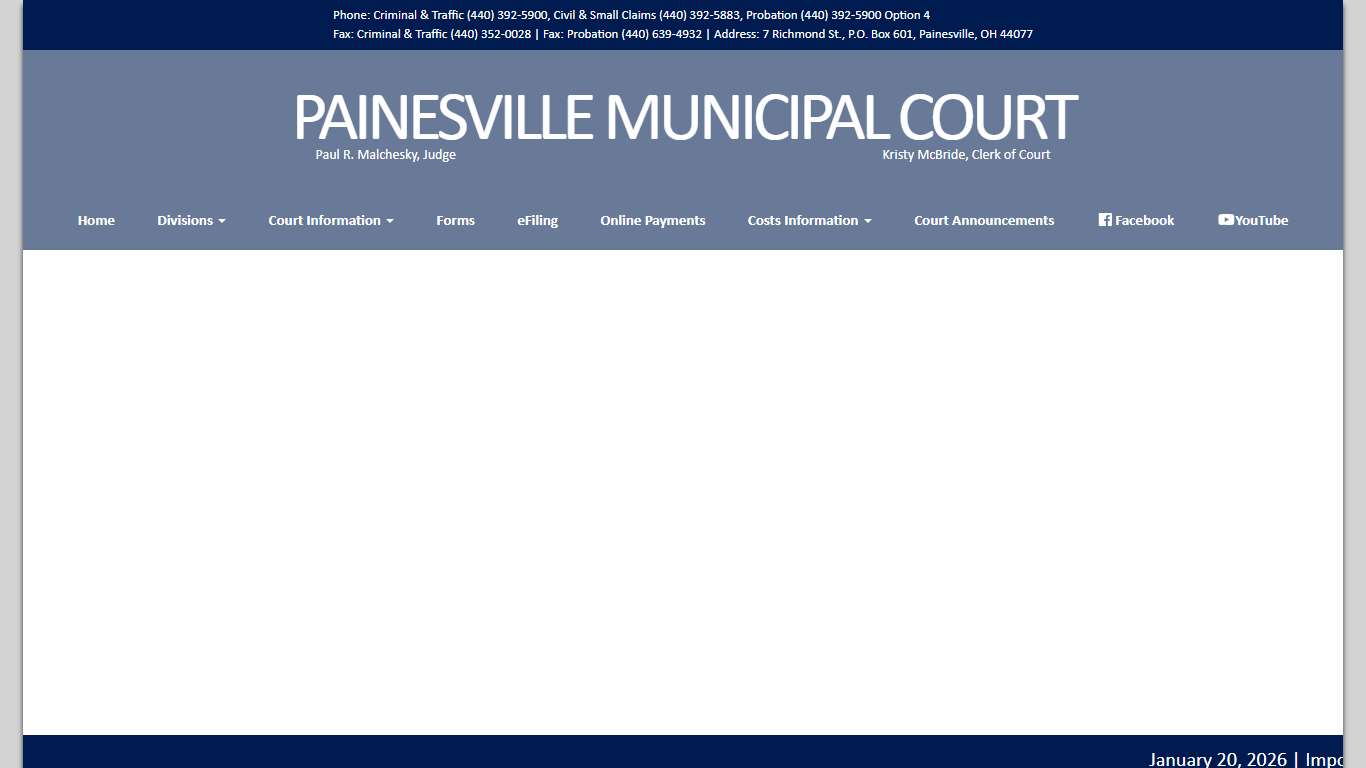 Painesville Municipal Court